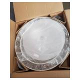 CO-Z 3 Light Double Drum Pendant Light, 20" Antique Bronze Convertible Semi-Flush Mount Drum Ceiling Light Fixture for Kitchen Island Dining Table Bedroom Entry Bar, Modern Hanging Lights Chandelier