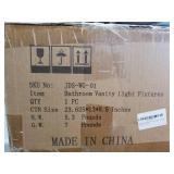 WIHTU 3-Light Bathroom Light Fixtures, Vanity Light Fixtures over Mirror, Black Farmhouse Lighting with Clear Glass Shade, Modern Industrial Wall Sconce for Bathroom, Hallway, Makeup, Bulb not Include