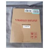 Americanflat 8.5x11 Picture Frame in Silver with Shatter Resistant Glass - Horizontal and Vertical Formats for Wall and Tabletop