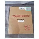 Americanflat 8.5x11 Picture Frame in Silver with Shatter Resistant Glass - Horizontal and Vertical Formats for Wall and Tabletop