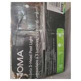 NOMA Outdoor Street Light | Waterproof Outdoor Lamp Post Light with Triple-Head