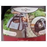 Gen7Pets Carry-Me Dog Travel Carrier, Gray Shadow, Small, 20"L x 10"W x 13.50"H