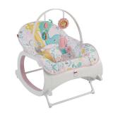 Fisher-Price Infant-To-Toddler Rocker, Pastel Pink with Removable Bar