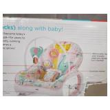 Fisher-Price Infant-To-Toddler Rocker, Pastel Pink with Removable Bar