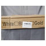 Toymay Folding Metal Side Table, 2 Tier Tray End Table Sofa Tables, Waterproof Round Coffee Table for