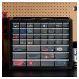 IRIS USA 44 Drawer Parts and Hardware Cabinet, Black