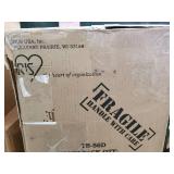 IRIS USA 54 Qt Clear Plastic Storage Box with Latches, 6 Pack