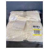 Barefoot Dreams(R) Barefoot Dreams CozyChic Rib Trim Throw - 45" x 60" in Cream-White at Nordstrom