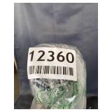 DU DESIGNS HAND LOOMED INDOOR RUG BLACK AND WHITE