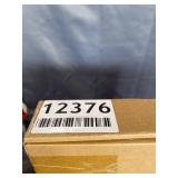 16 IN BLACK WALL WCOR CLOCK WITH GOLD DETAILING