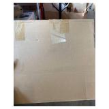 16 IN BLACK WALL WCOR CLOCK WITH GOLD DETAILING