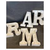 MARRY ME LIGHT UP LETTERS