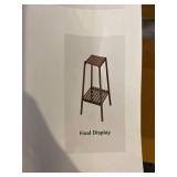2 TIER WOODEN PLANT STAND