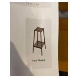 2 TIER WOODEN PLANT STAND