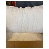 2 WHITE KING SIZE PILLOWS