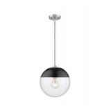 LANROS Modern Globe Glass Pendant Island Light Mirror Reflective Glass Pendant Ceilin...