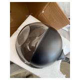 LANROS Modern Globe Glass Pendant Island Light Mirror Reflective Glass Pendant Ceilin...