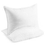 Beckham Hotel Collection Luxury Linens Down Alternative Pillows for Sleeping, Queen, 2 Pack