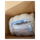 Snuggle-Pedic Full Body Pillow for Adults - GreenGuard Gold Certified 20 x 54 Long Pillow w/ Shredded Memory Foam & Kool-Flow Pillow Cover, Made in The USA