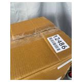 Serene Spaces Living Tall Gold Planter with Detachable Metal Stand, Decorative Indoor Planter Pot, Flower Pots Stand for Living Room, Kitchen, Office, Measures 24" Tall and 9.25" Diameter