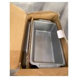 Farberware 10-Piece Nonstick Bakeware Set with Cooling Rack, Grey