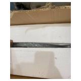 PASUTO Round Gray Ceiling Fan Light, Invisible Blade Dimmable Chandelier, with Remote Control, Suitable for Bedroom, Living Room and Kitchen