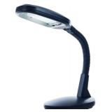 Lavish Home 72-0893, Black Natural Sunlight Desk, Reading and Crafting, Adjustable Gooseneck, Home and Office Lamp, 7âx9âx22