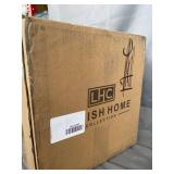 Lavish Home 72-0893, Black Natural Sunlight Desk, Reading and Crafting, Adjustable Gooseneck, Home and Office Lamp, 7âx9âx22