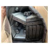 Growsun Folding Camping Table, Portable Aluminum Lightweight Square Camp Table...