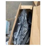 KOLLIEE Mid Back Mesh Office Chair Ergonomic Swivel Black Mesh Computer Chair Flip Up Arms with Lumbar Support Adjustable Height Task Chair