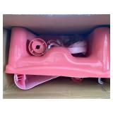 Safety 1st Easy Care Swing Tray Feeding Booster, Coral Crush