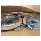 SereneLife Kitchenware Pots & Pans Basic Kitchen Cookware, Black Non-Stick Coating Inside, Heat Resistant Lacquer (6-Piece Set), One Size, Gold