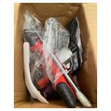 ANBULL 2100W Handheld Electric Concrete Mixer, Portable Cement Mixer Mortar Plaster Paint Fodder Stirring Tool, Adjustable 6 Speed 110V