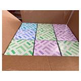 Amazon Brand Solimo Facial Tissues Lotion 18 Cube Boxes 75 Tissues clean care