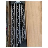 Finnhomy 3 Tier Heavy Duty Commercial Grade Utility Cart Wire Rolling Cart with Handle Bar