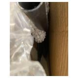 PLASUPPY String Light Poles for Outdoors,2 Pack 9FT Heavy Duty Patio Light Pole with Hooks and 5 Prong Fork for Yard, Lawn, Garden, Christmas Holiday