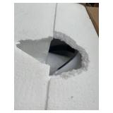 MAYNA Modern LED Pendant Light with Irregular Ring Lights Dimmable LED Contemporary Ceiling Light Fixture for Kitchen Dining Room Bedroom Kitchen Island Cafe, 6000K White