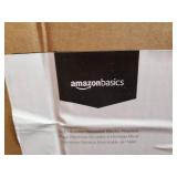 amazonbasics Wall-Mounted Recessed Electric Fireplace