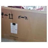 amazonbasics Wall-Mounted Recessed Electric Fireplace