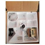 BAYSQUIRREL Retractable Crystal Ceiling Fan with Light and Bluetooth Speaker, Silent Bluetooth Ceiling Fan with Remote Control 7 Changing Color 36W (42 inch