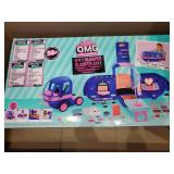 LOL Surprise 4-in-1 Glamper Fashion Camper with 55+ Surprises Fully-Furnished with Light Up Pool, Water Slide, Bunk Beds, Cafe, Bathroom, Closet, Vanity, BBQ Grill, and DJ Booth - Gift for Ages 6+ `