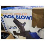 Snow Joe 24V-X2-SB18 48-Volt iON+ Cordless Snow Blower Kit, 48V, 4.0-Ah, 18-Inch