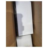 Hamilton Hills Contemporary Brushed Metal Wall Mirror - 30 x 40 inch Premium Rectangular Brushed Nickel Mirror with 1/2 inch Metal Frame- Luxe Wall Decor for Bathroom, Bedroom, and Living Room - Hangs