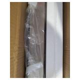 Hamilton Hills Contemporary Brushed Metal Wall Mirror - 30 x 40 inch Premium Rectangular Brushed Nickel Mirror with 1/2 inch Metal Frame- Luxe Wall Decor for Bathroom, Bedroom, and Living Room - Hangs