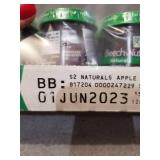 (10) Beech-Nut Naturals Stage 2, Apple & Blackberries Baby Food, 4 oz Jar