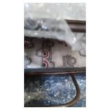 PRIMITIVE BY KATHY HOME DECOR TRAY SET WITH STARS & STRIPES ( X002WSR20P)