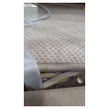 6-PACK MEMORY FOAM HONEYCOMB CHAIR SET PADS SAND COLOR (X002D5OMGD)