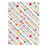 Well Woven StarBright Dandy Dots And Stripes Modern Geometric White 3