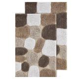 Chesapeake Pebbles 2 Piece Bath Rug Set Bedding