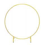 LANGXUN ROUND METAL BALLOON ARCH KIT ( MODEL #: GOLD-2.2M)